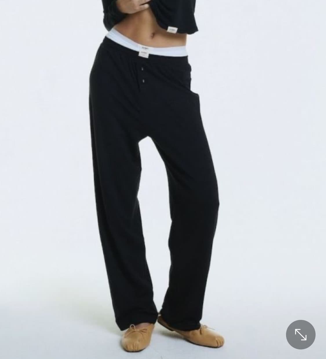 glowny g modal button pants 상품이미지1