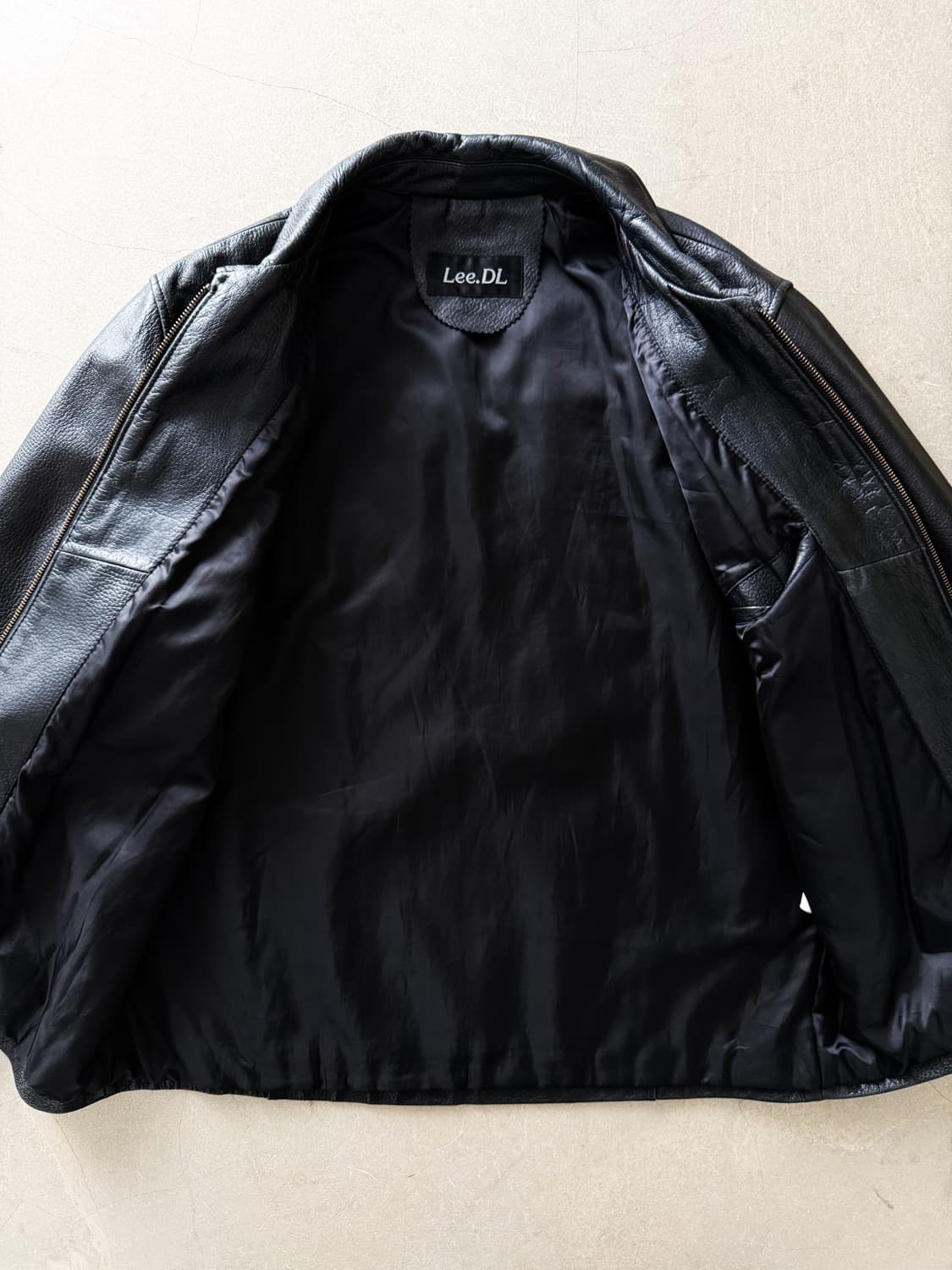 Vintage Lee.DL Sheepskin Leather Jacket  상품이미지4