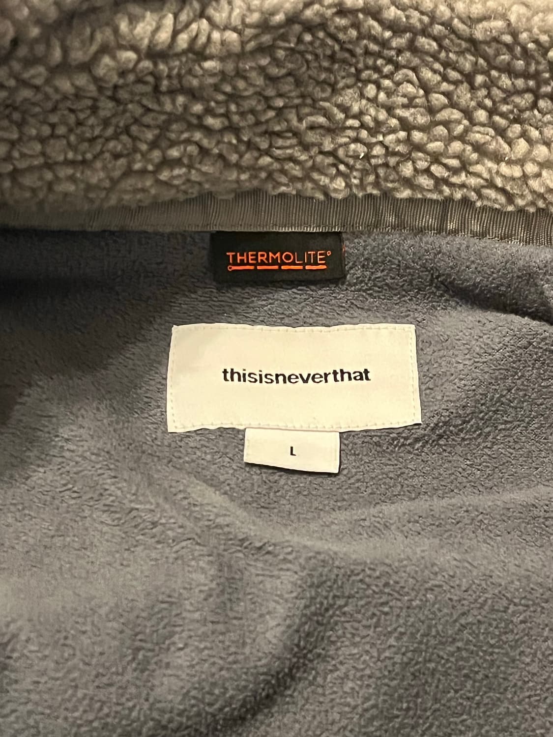 [L]디스이즈네버댓 플리스 자켓 상품이미지5