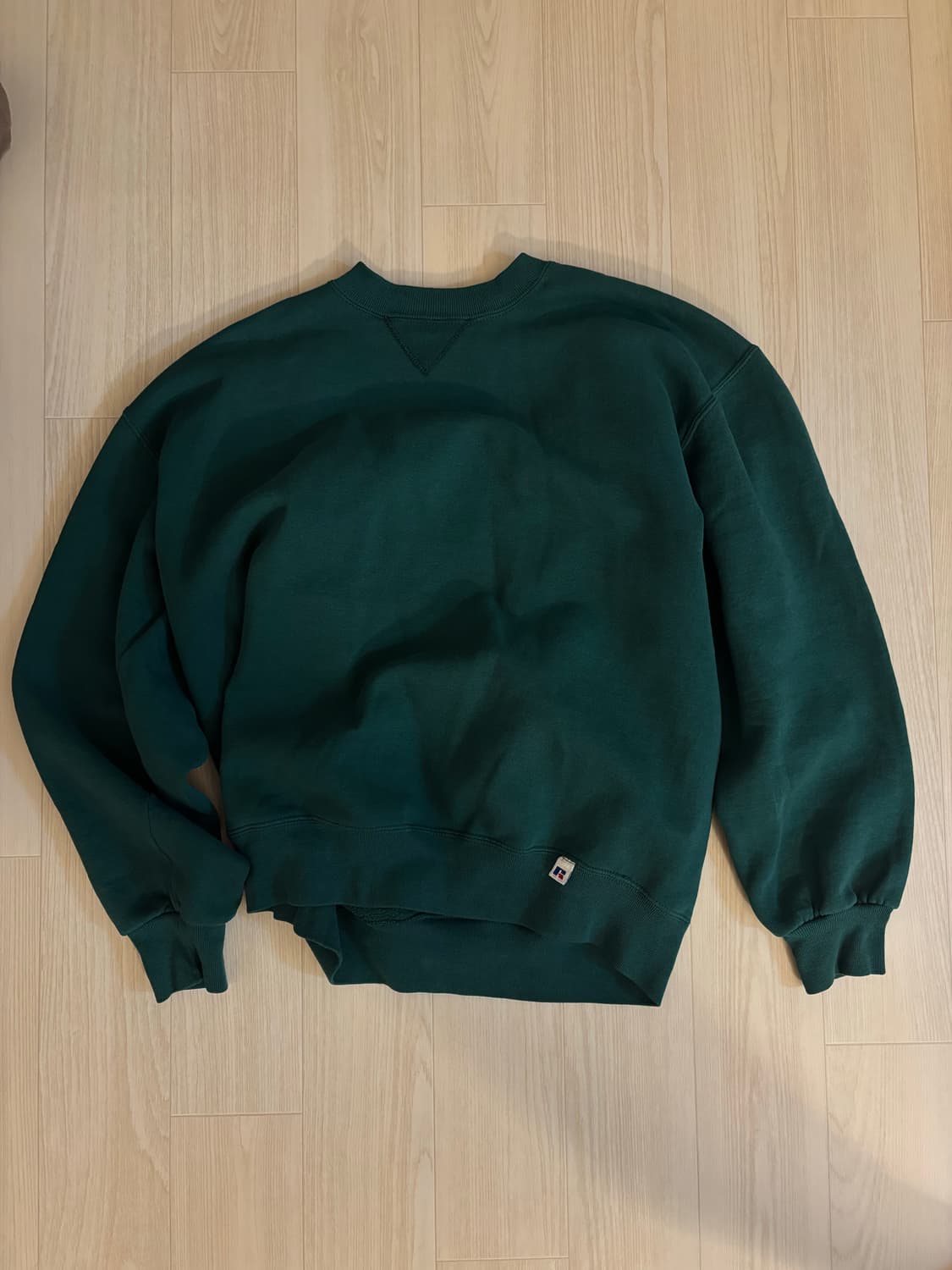 90s 러셀 그린 스웻셔츠 usa 상품이미지1