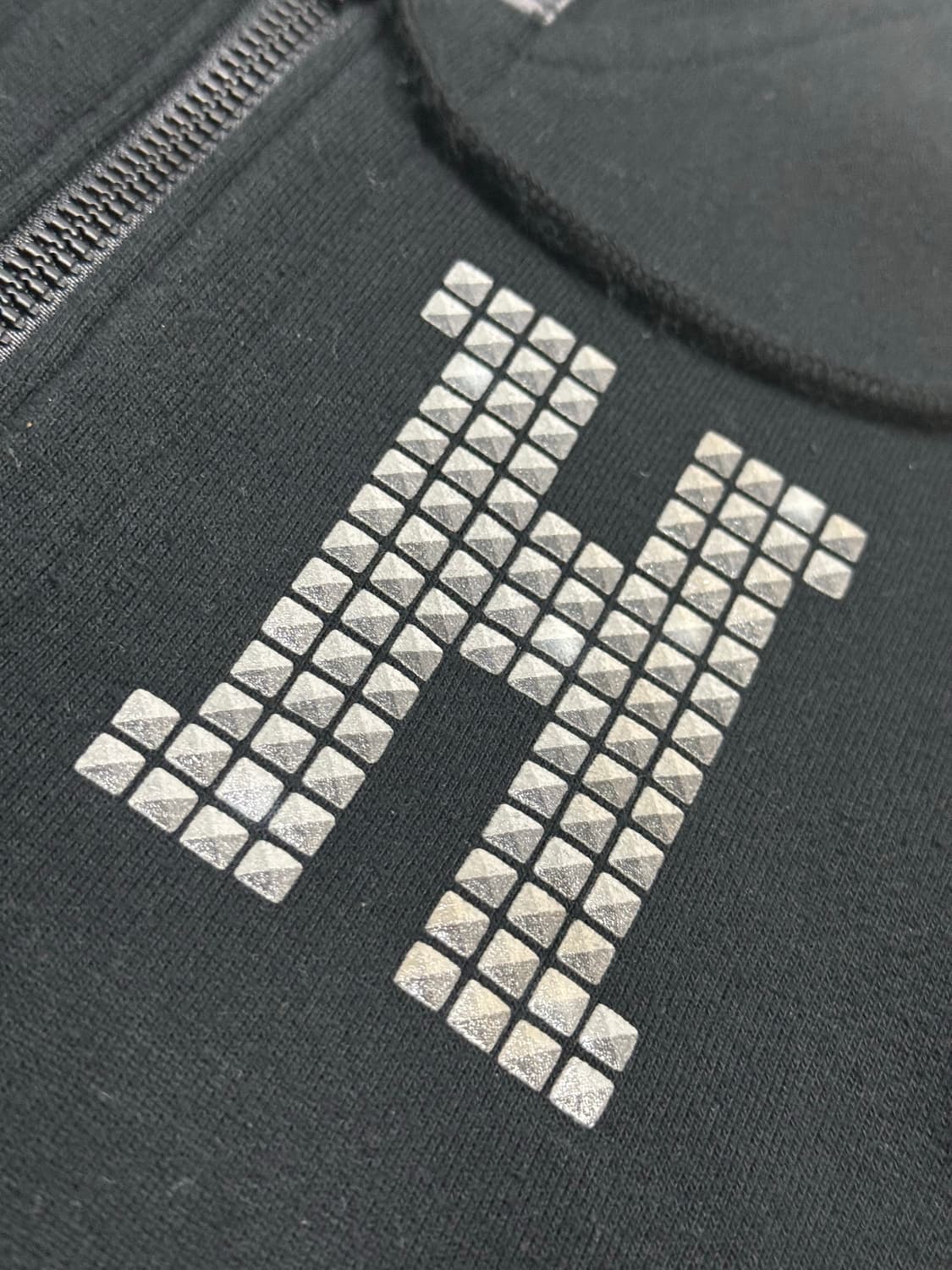 히스테릭 글래머 아카이브 스터드 폭탄 후드 집업 자켓 상품이미지4