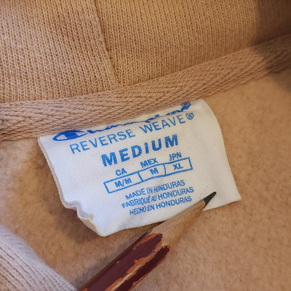 챔피온 리버스위브 인디핑크 후드 m 상품이미지7