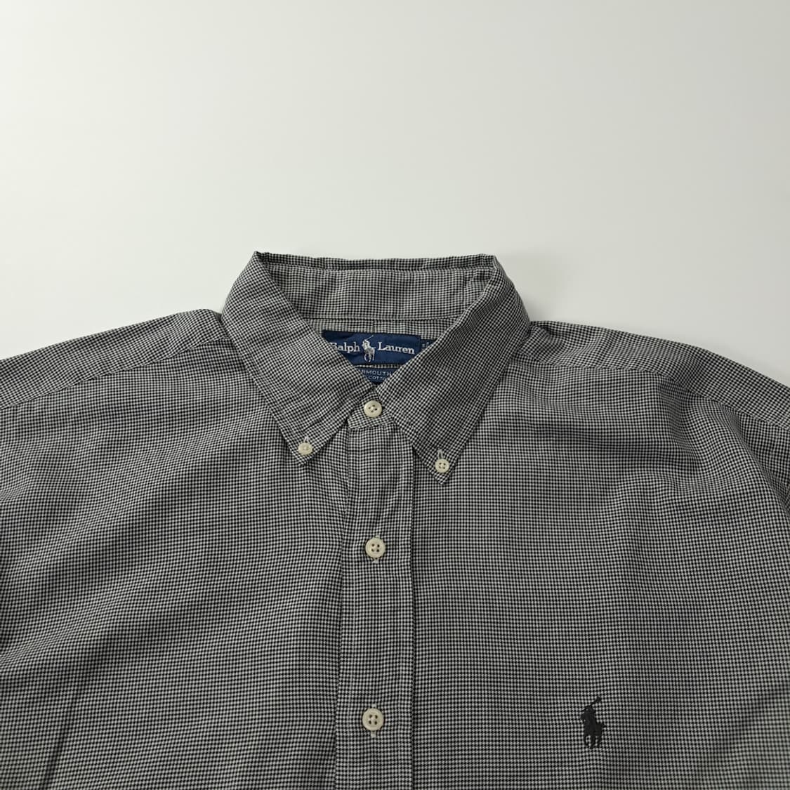 CJ141 XL 폴로 야무스 90s 모노 마이크로하운드투스 셔츠 남방 상품이미지2