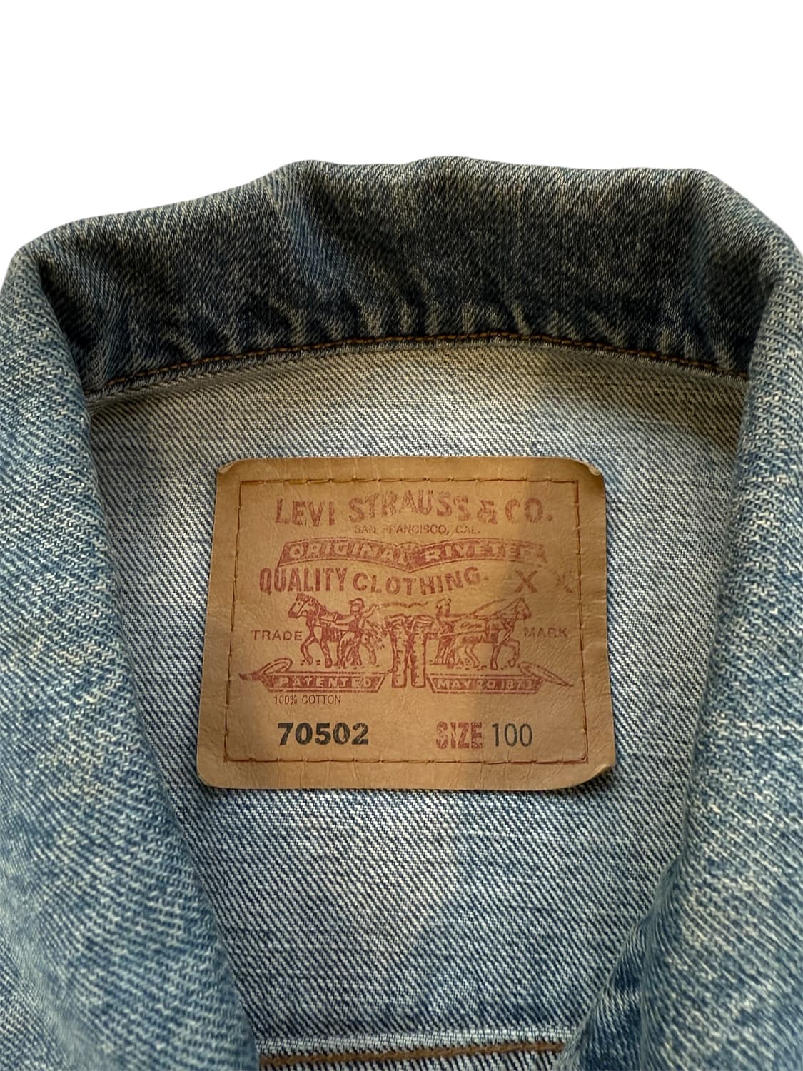 리바이스 70502 데님 트러커 자켓 상품이미지6