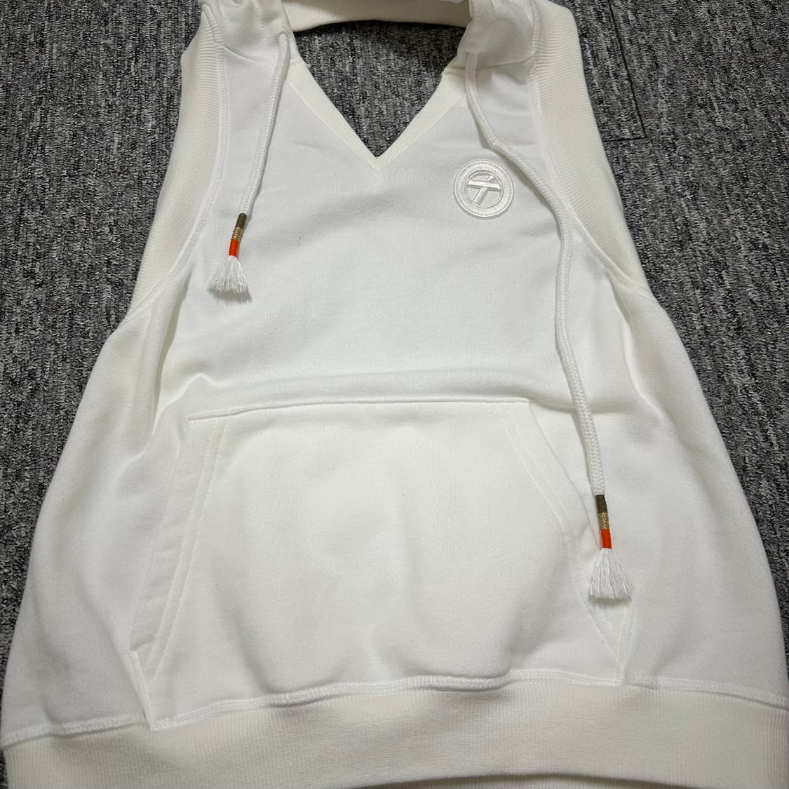 더오픈프로덕트 open yy 오픈와이와이 포켓 후드 슬리브리스 상품이미지5