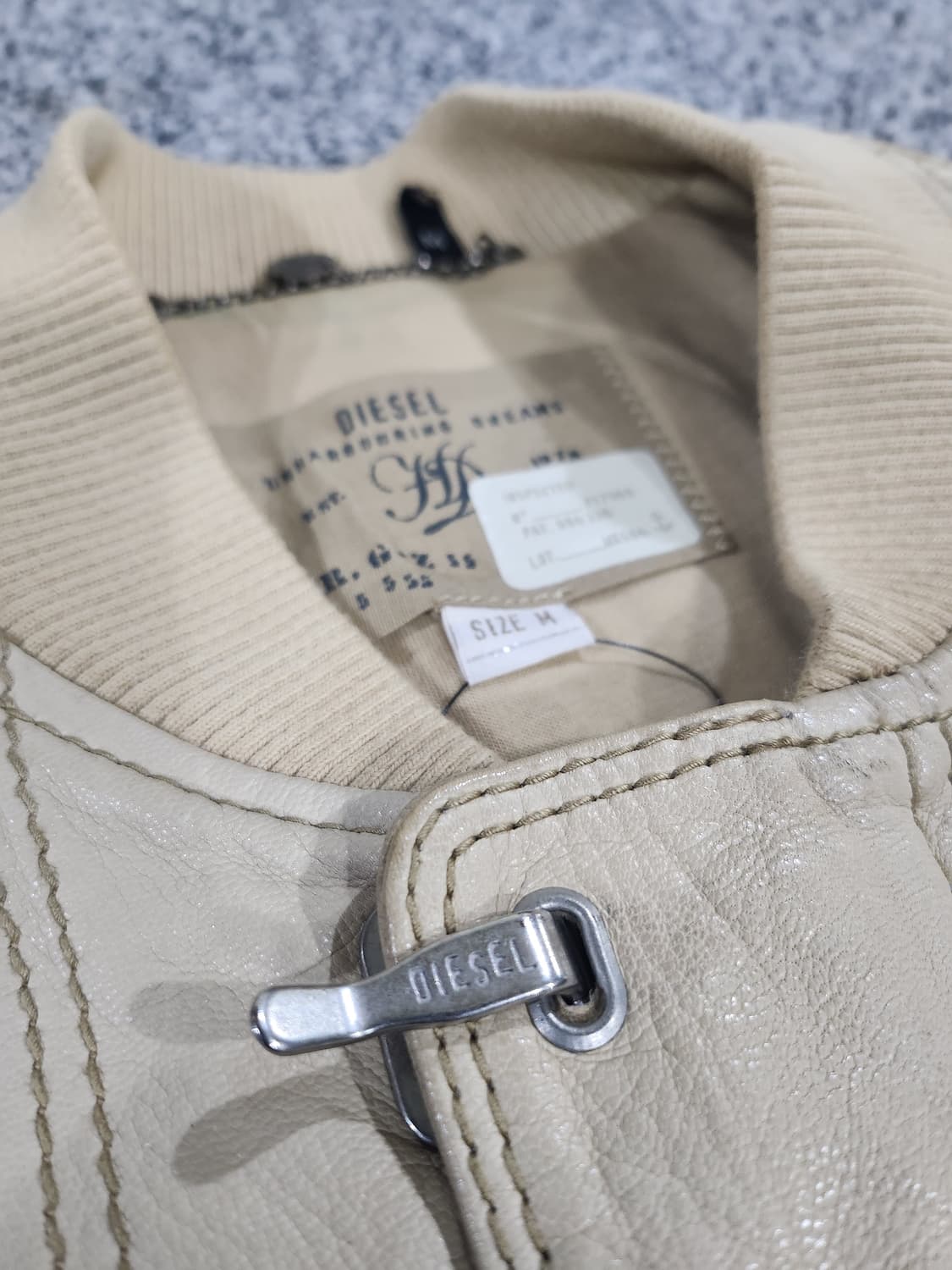 디젤 레더 자켓 (M사이즈) 상품이미지4