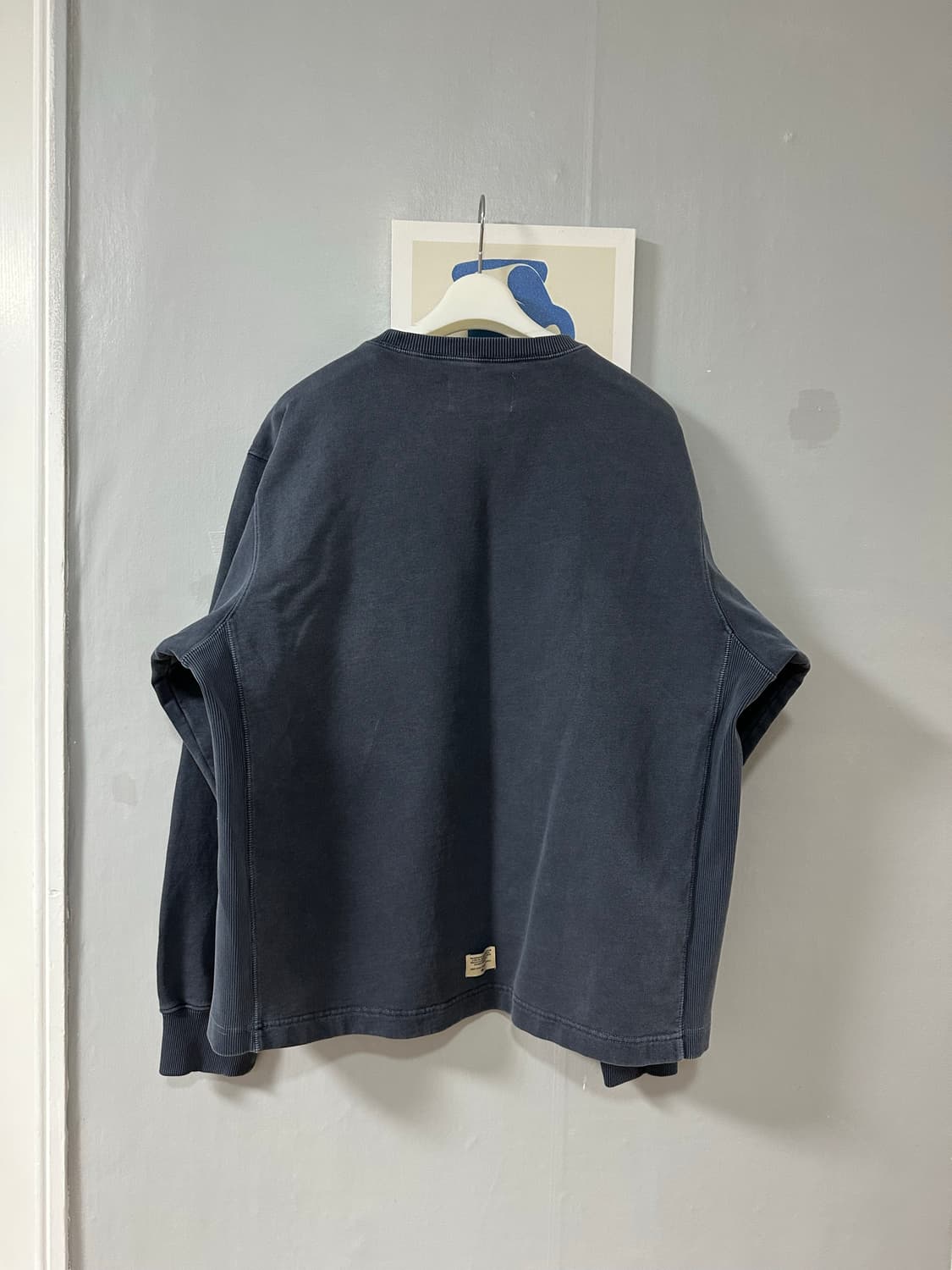 나이젤카본 트레이닝 스웻 네이비 L 상품이미지2