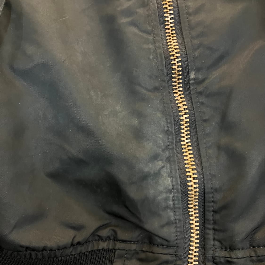 알파인더스트리 블랙 ma-1 항공 점퍼 XL 상품이미지6