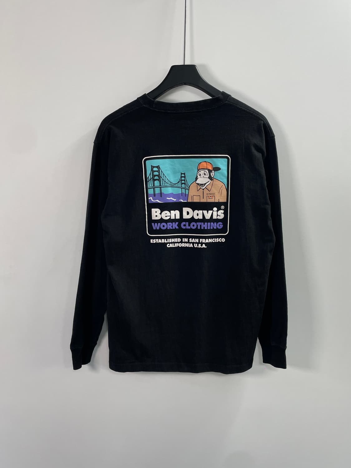 벤데이비스 프린팅 롱슬리브 긴팔티 (on.610) 상품이미지1