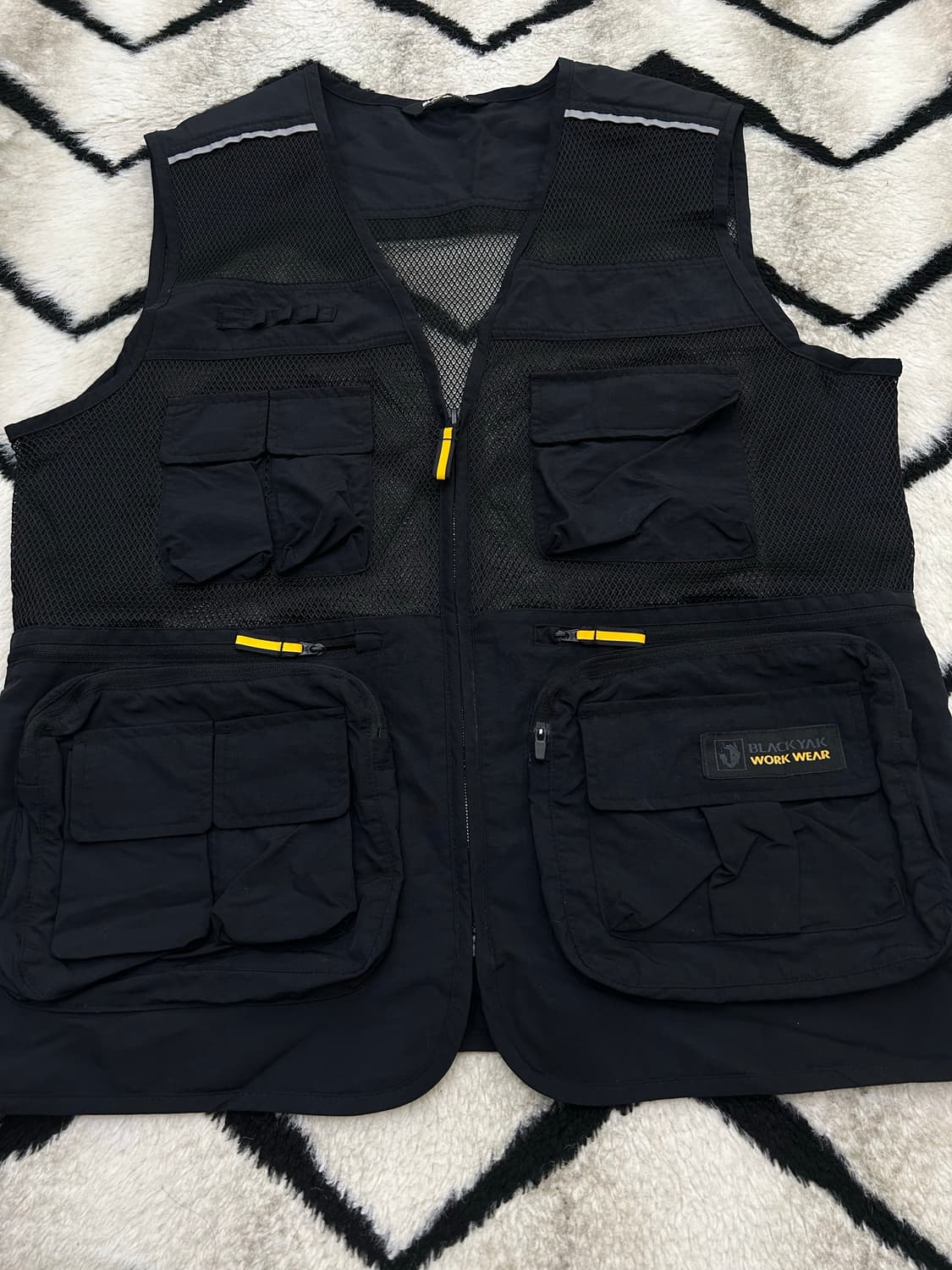 [XL]블랙야크 워크웨어 망사 베스트/블랙 상품이미지2