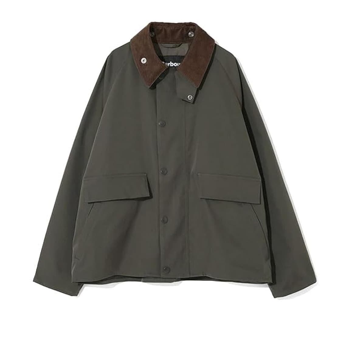 바버 보로우데일 42사이즈 올리브 BORROWDALE / 트랜스포트 상품이미지1