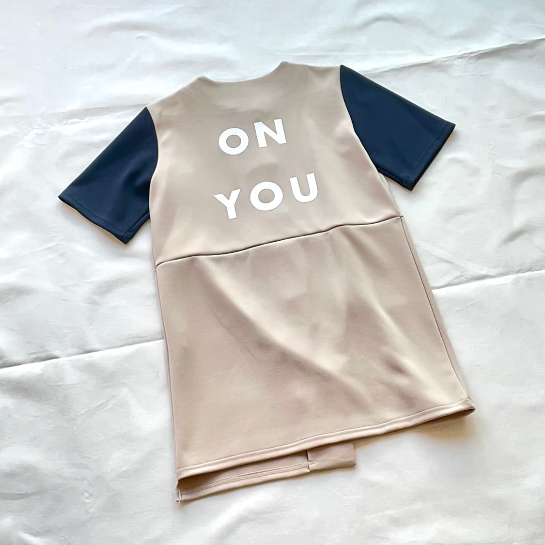 로우클래식 LOW CLASSIC STUCK 레터링 자켓 원피스 반팔 상품이미지8