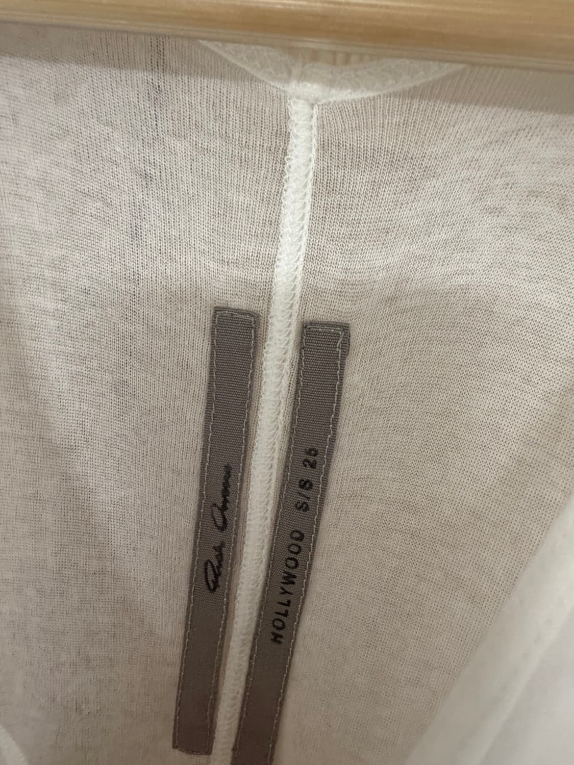 Rick Owens Hollywood Basic Long Tank 상품이미지3