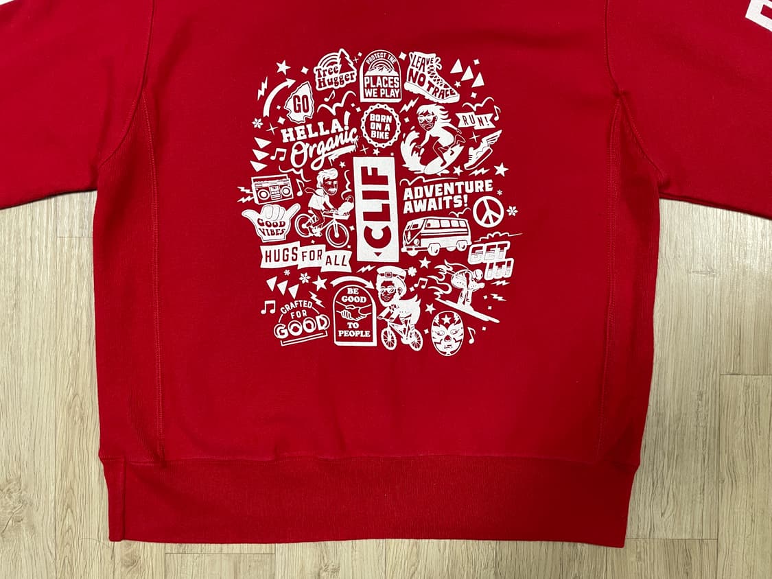 105) 00's 챔피온X클리프바 리버스위브 후드티 상품이미지1