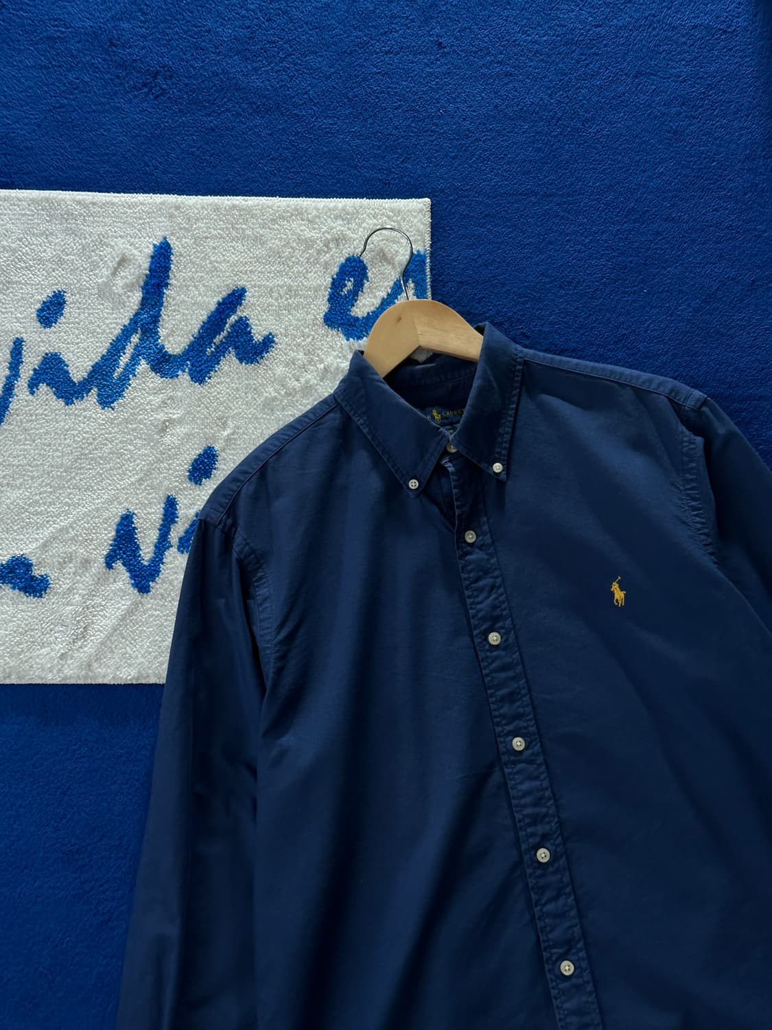 폴로 랄프로렌 솔리드 셔츠 L 상품이미지1