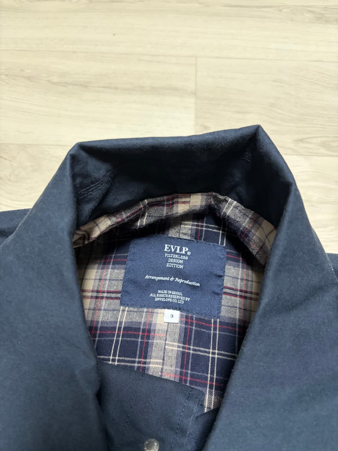 엔벨로프 커버올 네이비 3사이즈 판매 상품이미지2