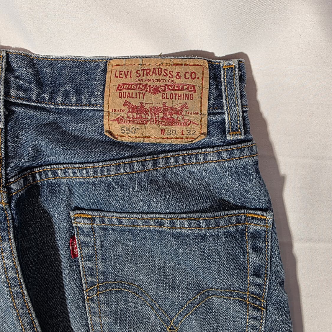 [W30L32]00s 리바이스 550 릴랙시드핏 데님팬츠 상품이미지7