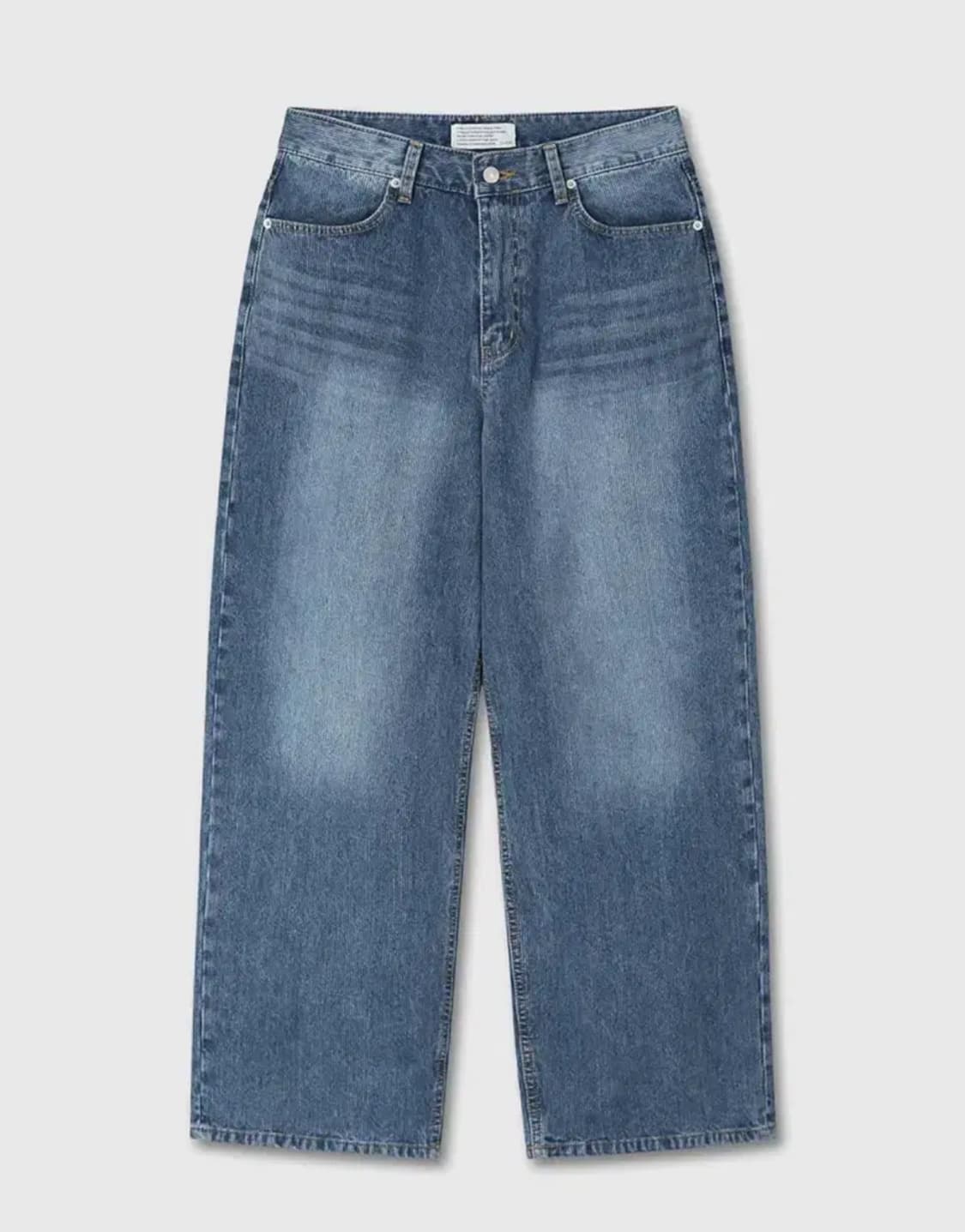 [2] 다이브인 Loosed wide denim pants blue 상품이미지1