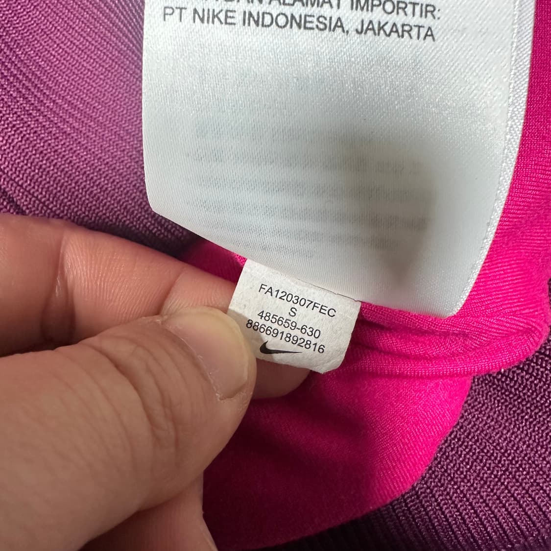 ✨ (바배) 나이키 골프 퍼플 누빔 경량 패딩  상품이미지5