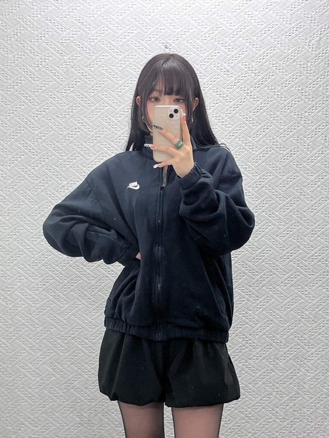 나이키 빈티지 캐주얼 스포티 클럽 해링턴 집업 자켓 XL C10682 상품이미지2