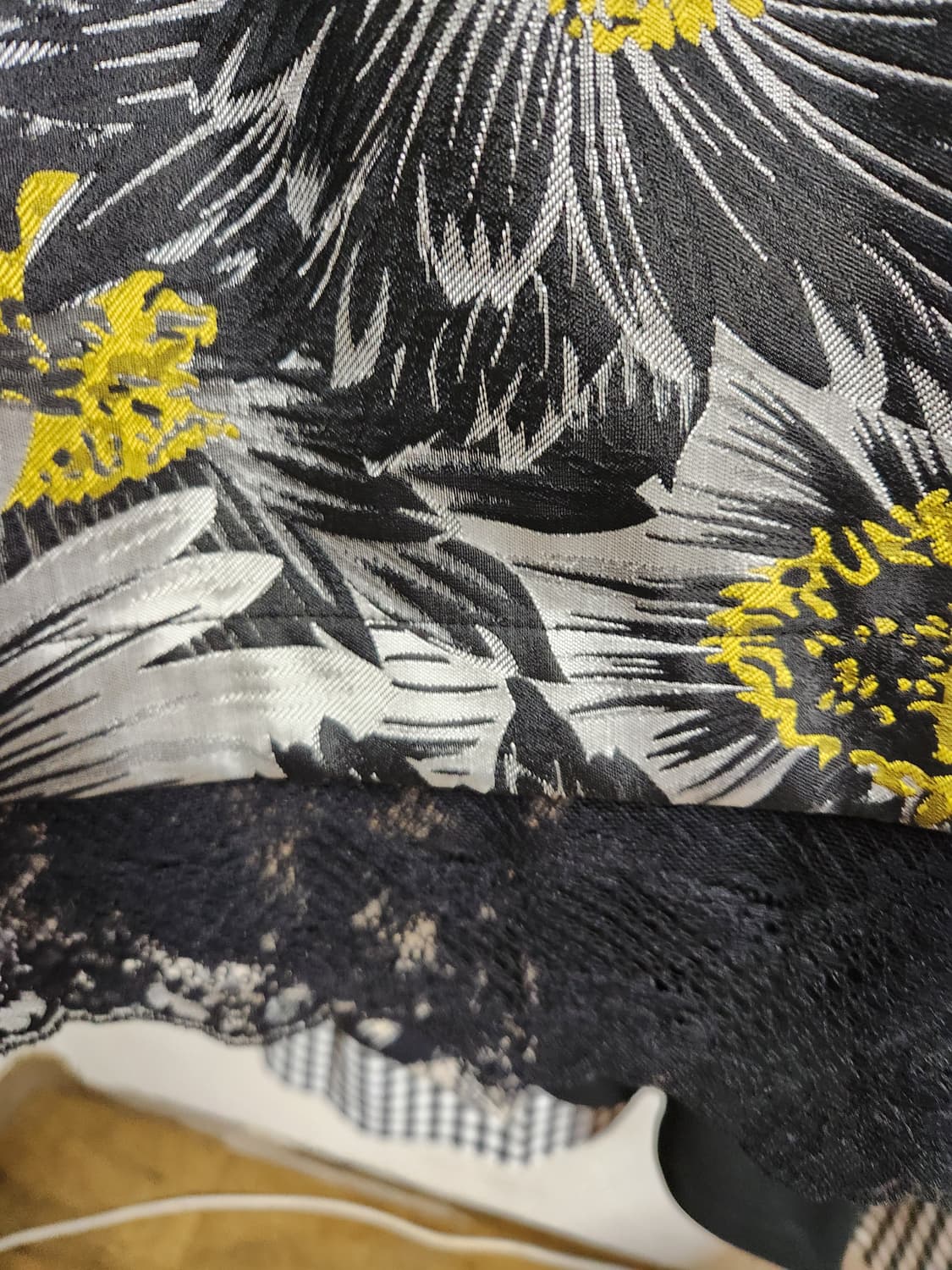 개량한복 치마 플라워 패턴 77 상품이미지4