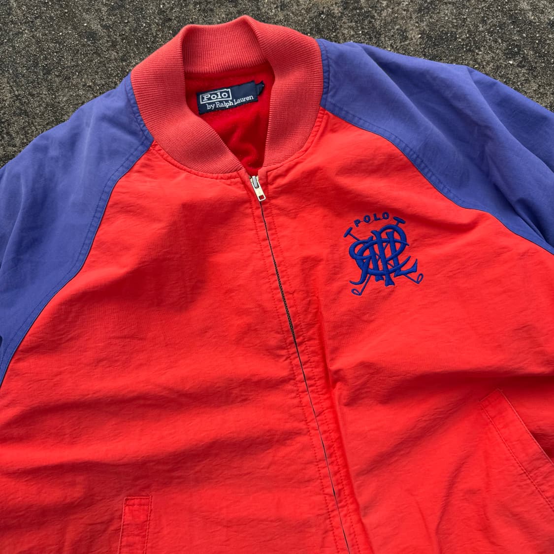 [L] 90s Polo 폴로 랄프로렌 블루종 자켓 상품이미지6