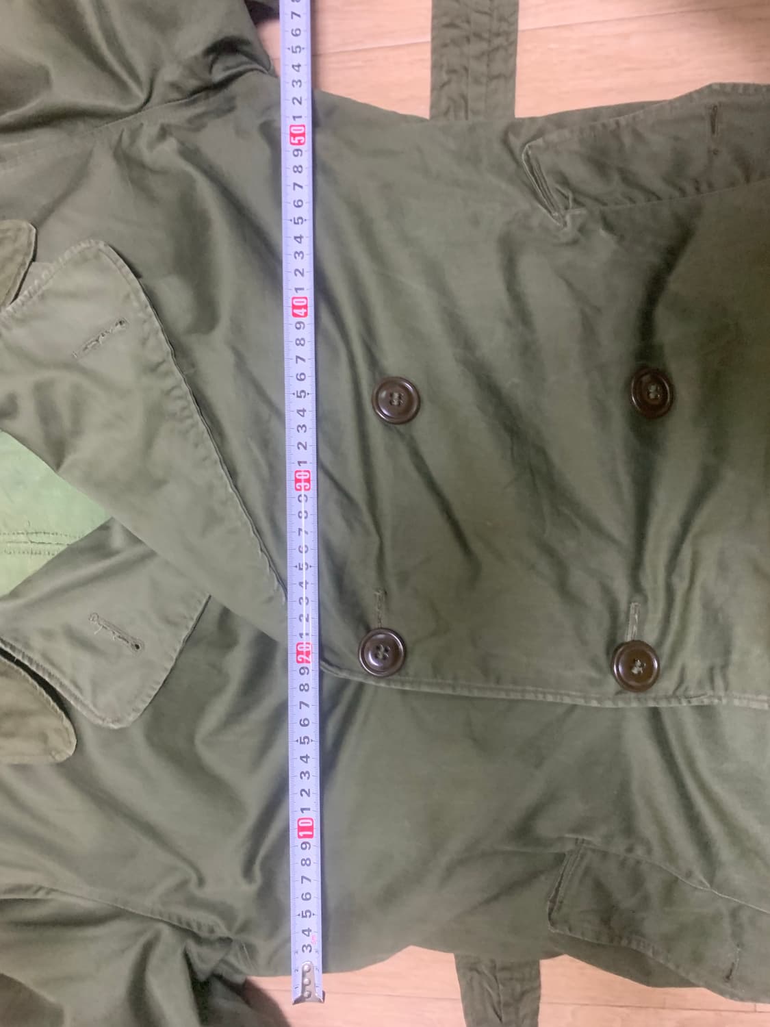 [M-R] U.S ARMY 오피서 트렌치 코트 라이너 포함 상품이미지6