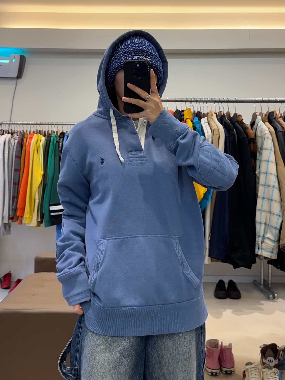 폴로 랄프로렌 럭비 후드티 상품이미지6