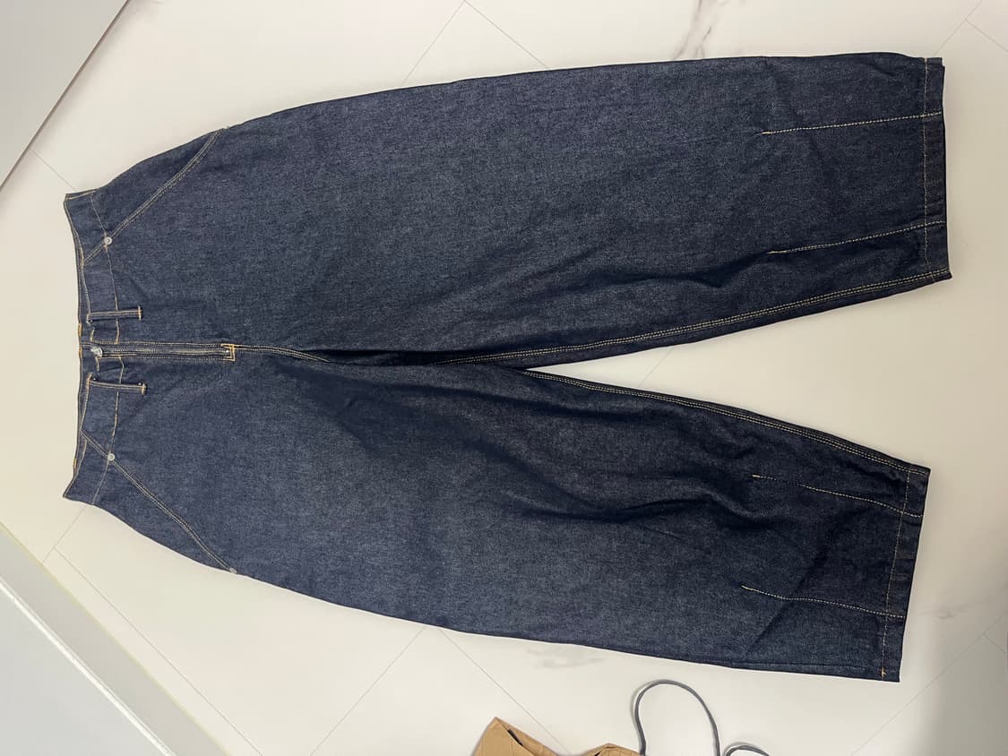 100개 한정 자수 핸드메이드 데님 상품이미지2