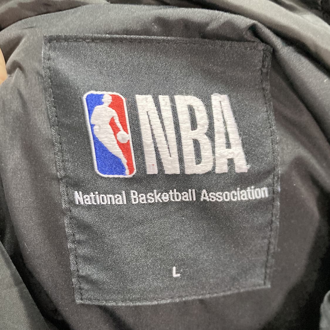 NBA 남성덕다운롱패딩자켓 블랙 L 상품이미지4
