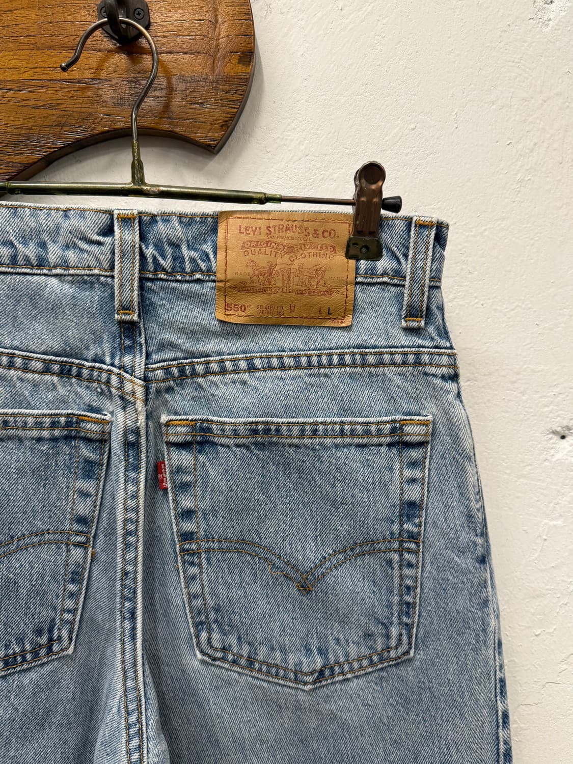 28) 90s USA Levi’s 550 Relaxed Fit Taper 상품이미지3