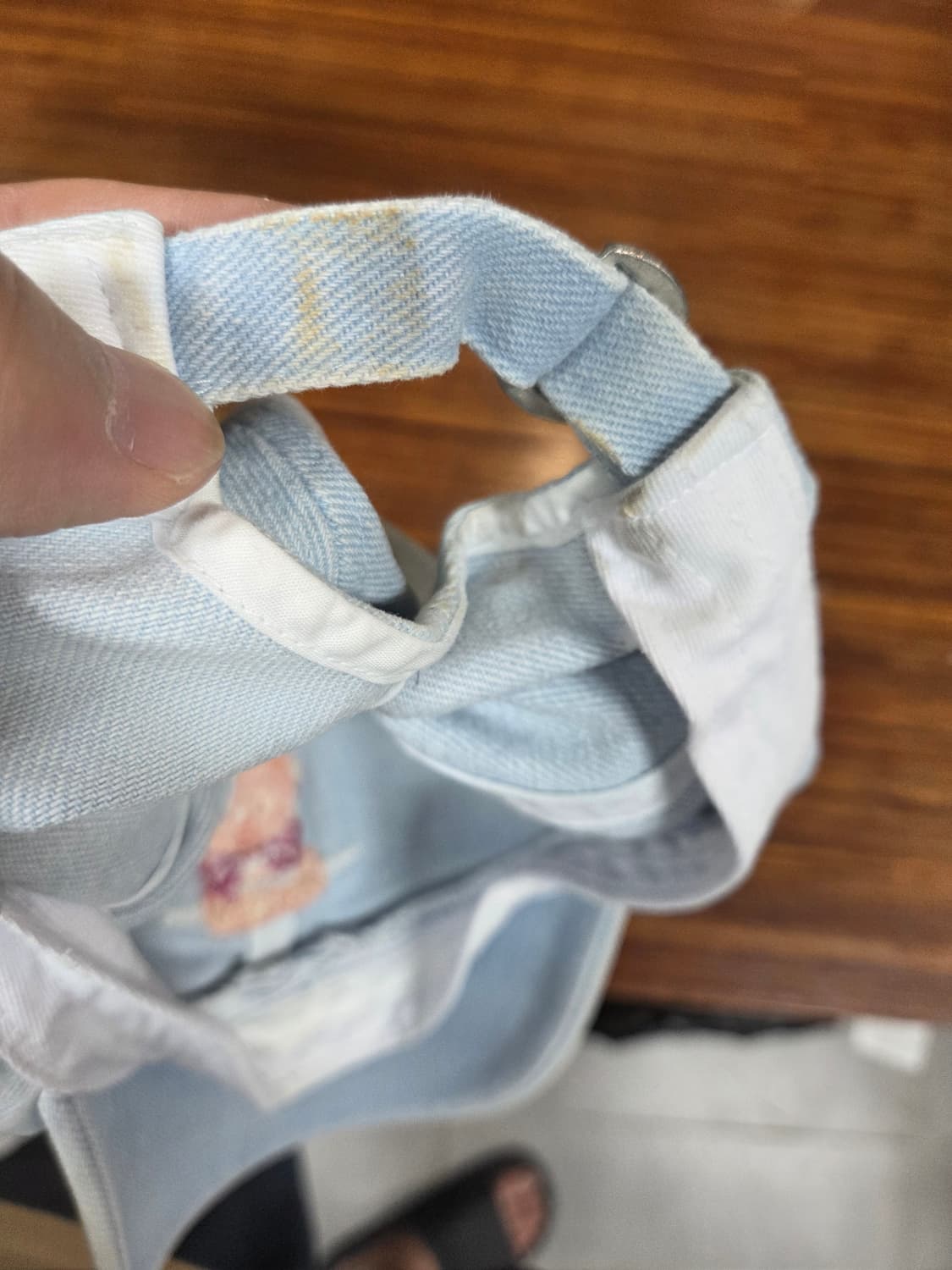 한섬 테디 뵈르 하우스 연청 데님모자 프리  상품이미지7