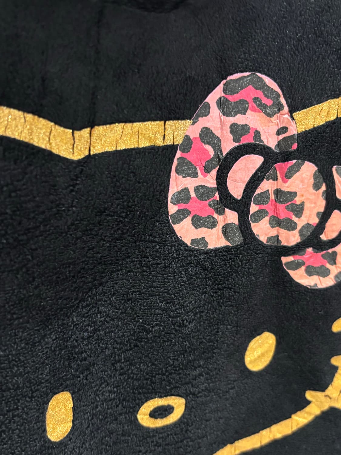 핑크 호피 벨벳 키티 후드집업 후집 히메갸루 팝갸루 오네갸루 상품이미지3