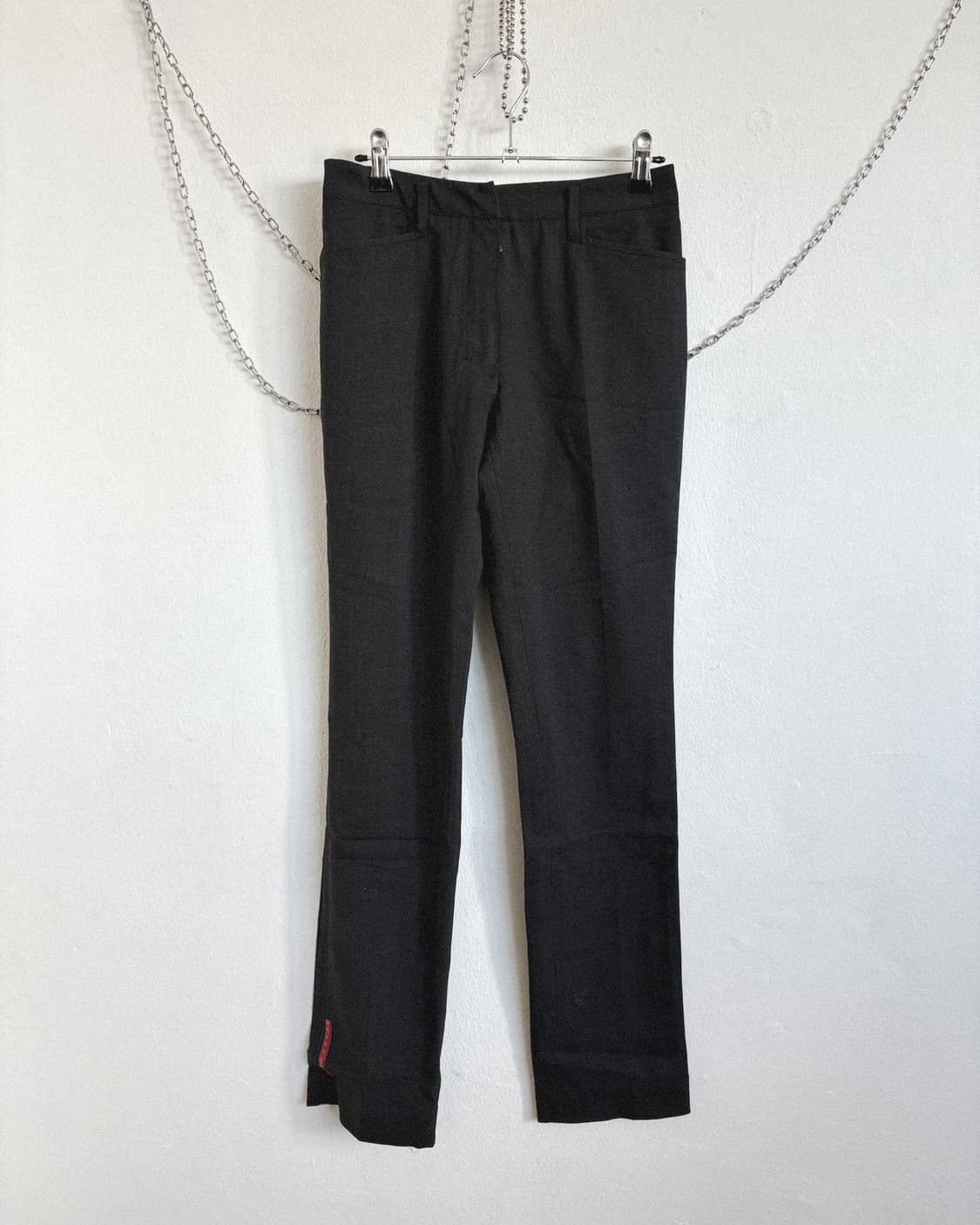 프라다스포츠 세미 플레어핏 울 슬랙스 상품이미지4