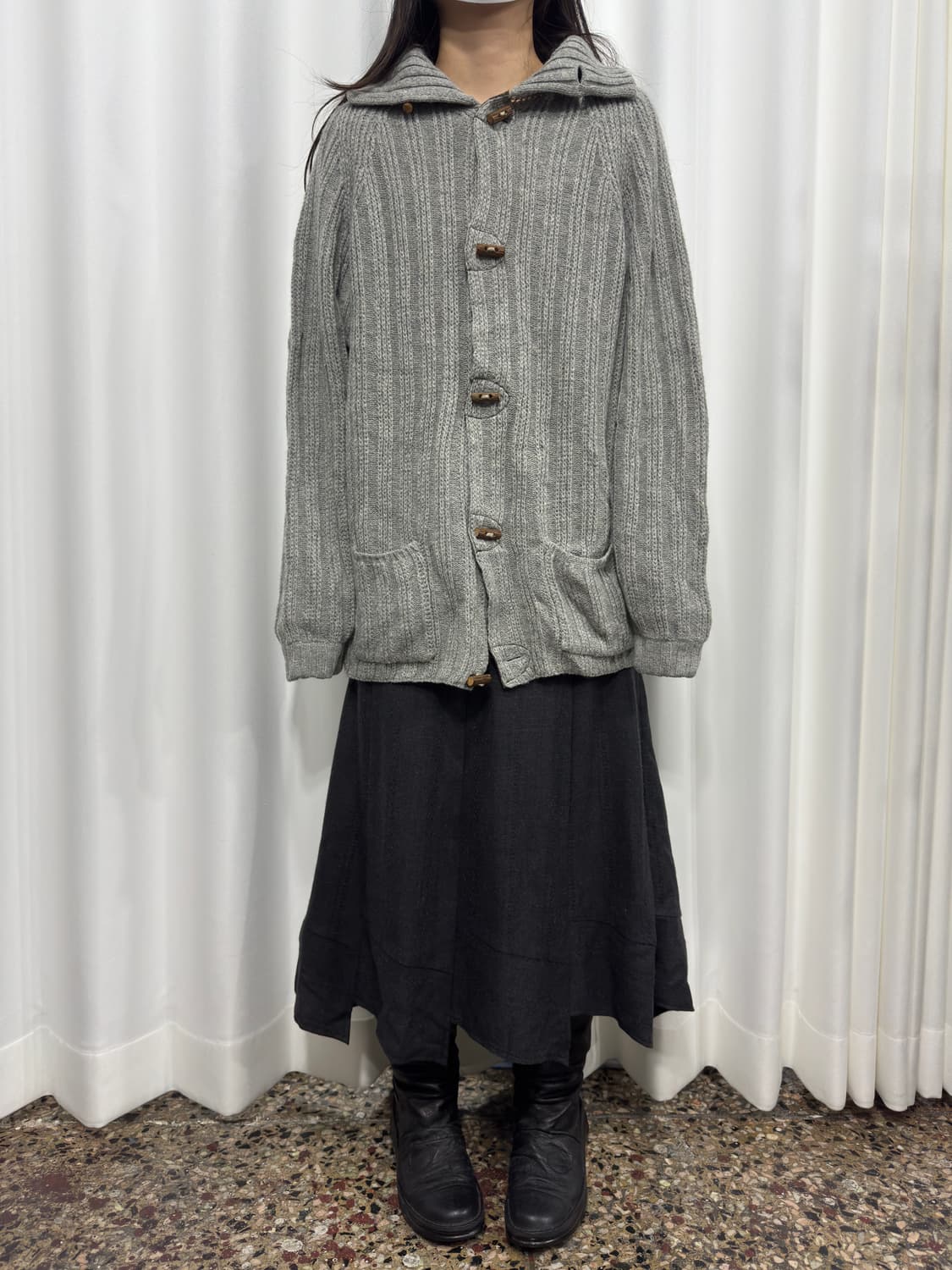 nicole club duffle wool cardigan 상품이미지3