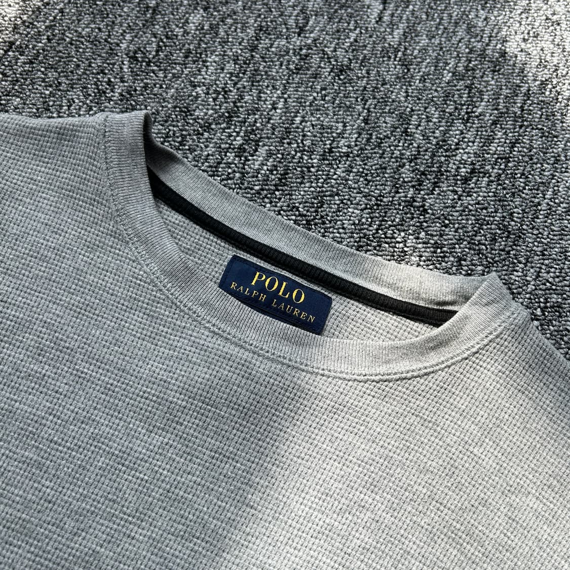 폴로 랄프로렌 그레이 와플티셔츠 상품이미지5