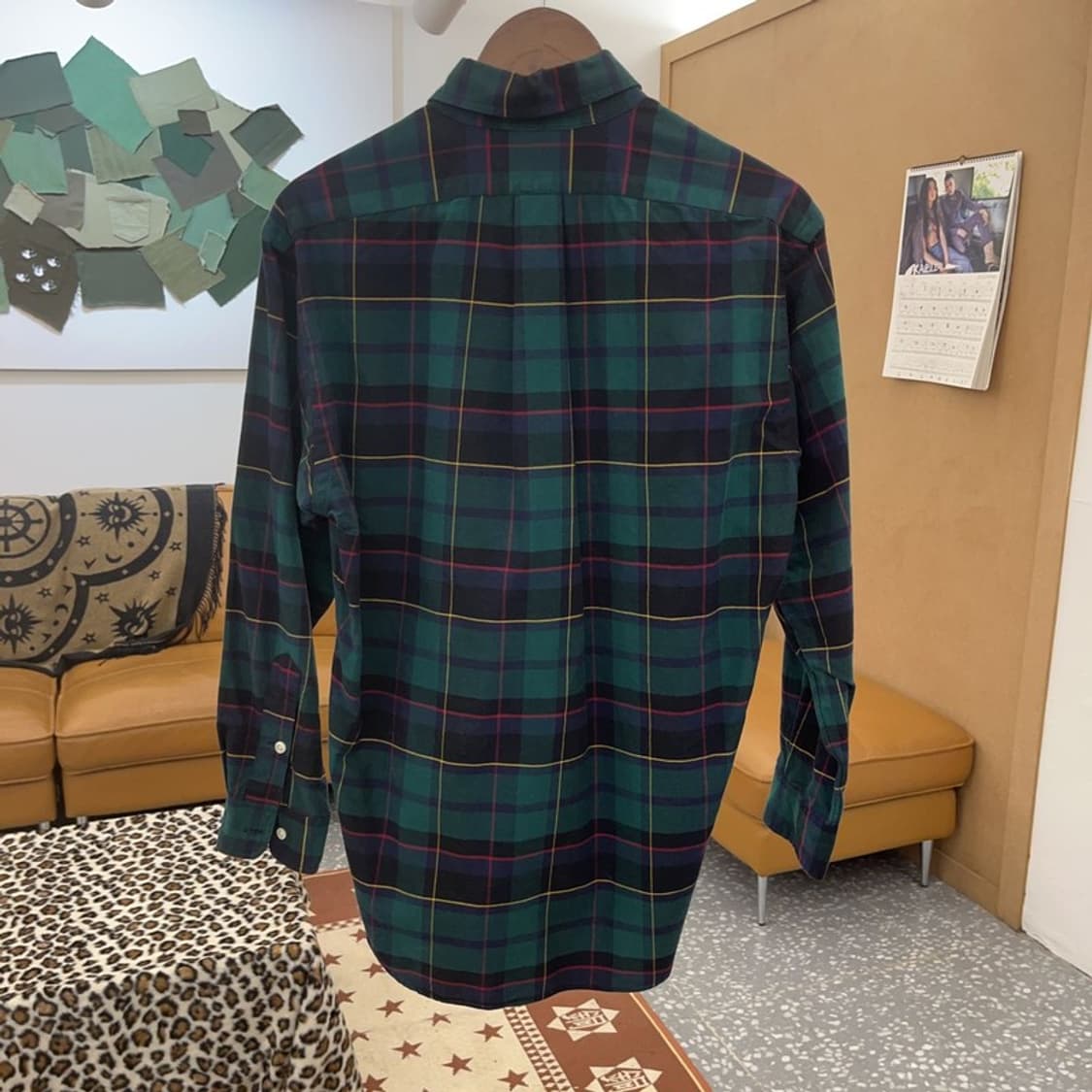 폴로 랄프로렌 블레이크 타탄체크 도그패치 셔츠 90 C09271 상품이미지4