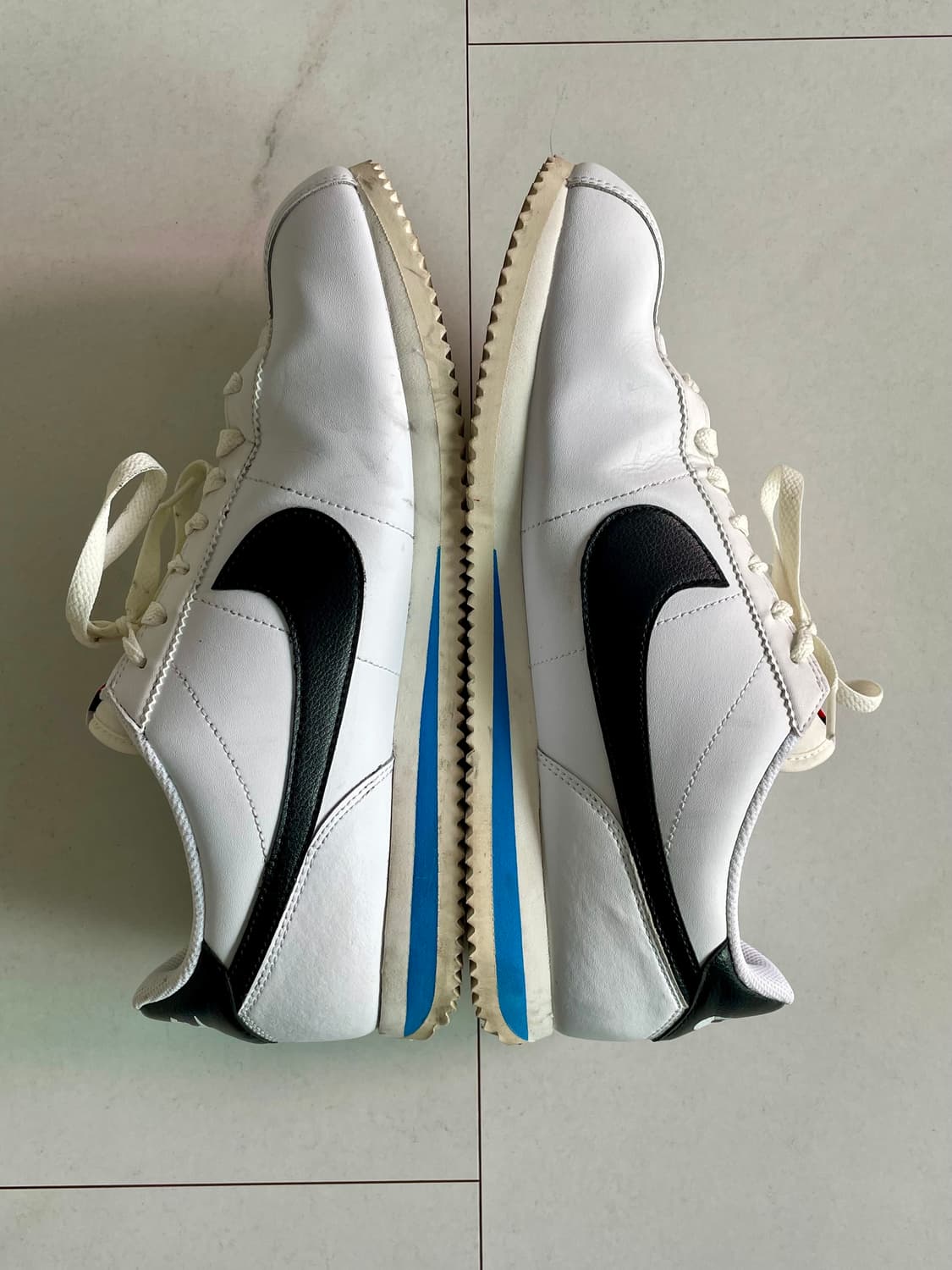 나이키 코르테즈 흰검블루 (280) 상품이미지3