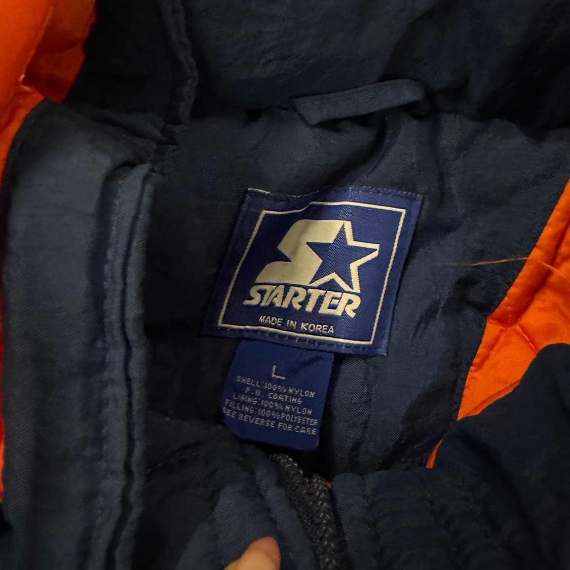 [정품/L] 90s 스타터 올드스쿨 바람막이 점퍼 자켓 상품이미지5