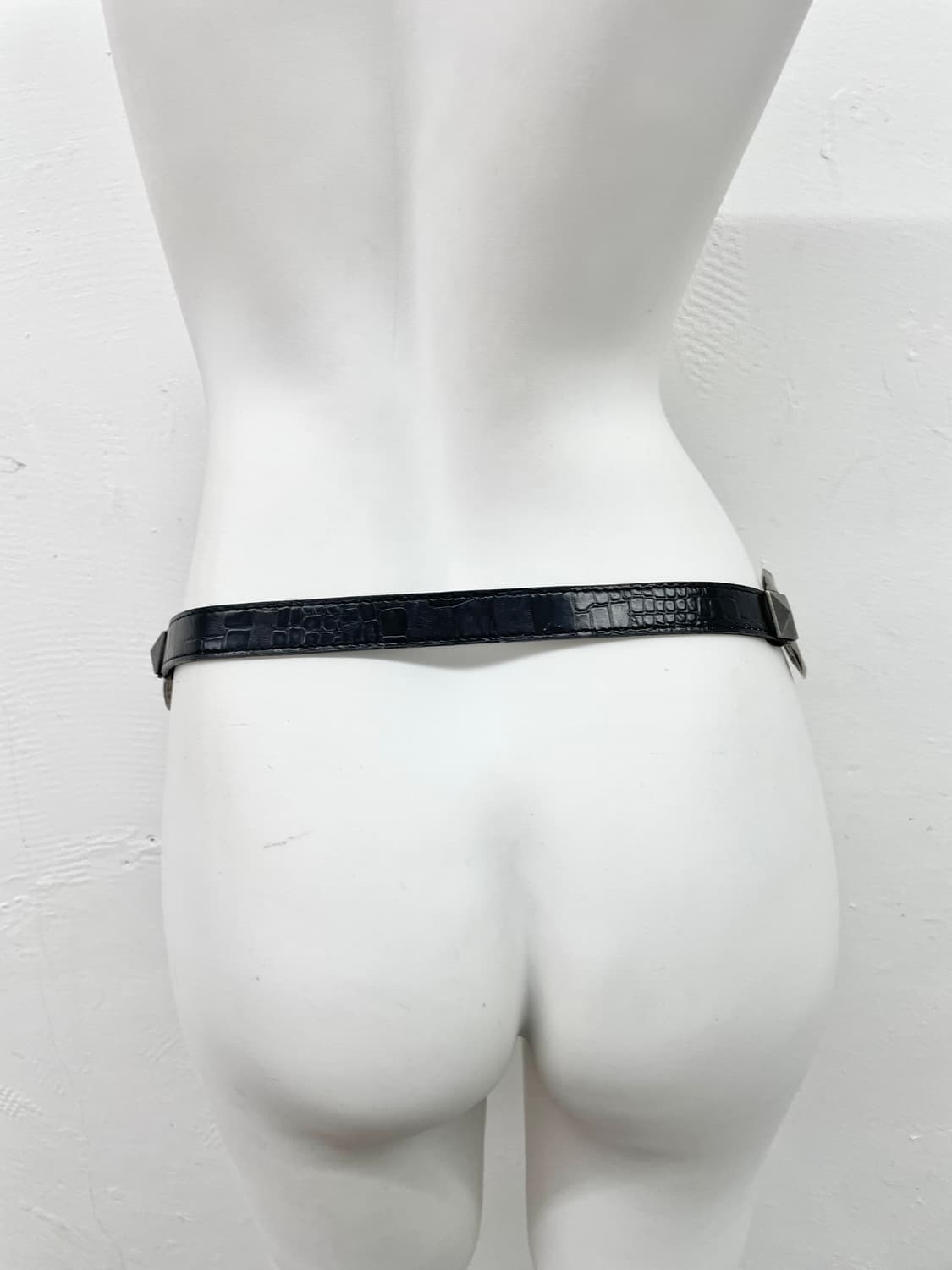 락시크 스터드 체인 벨트 상품이미지3