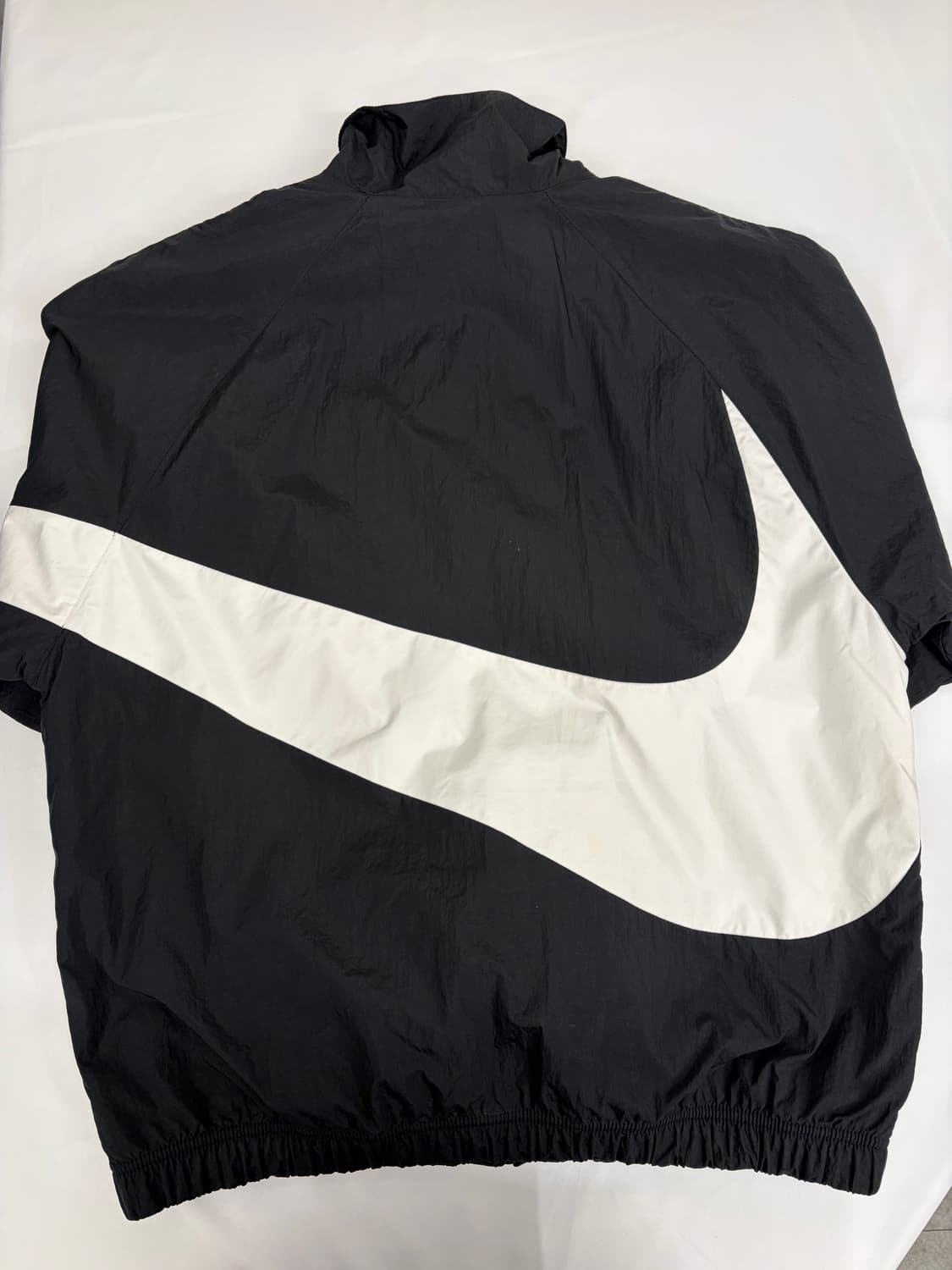 [L] 나이키 빅스우시 우븐 자켓 블랙/화이트 상품이미지4