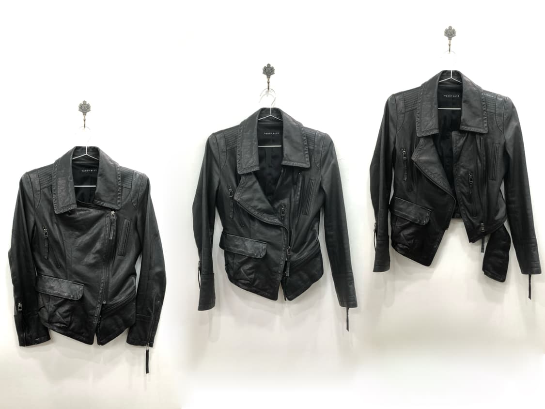 side zipper lambskin leather jacket 상품이미지3