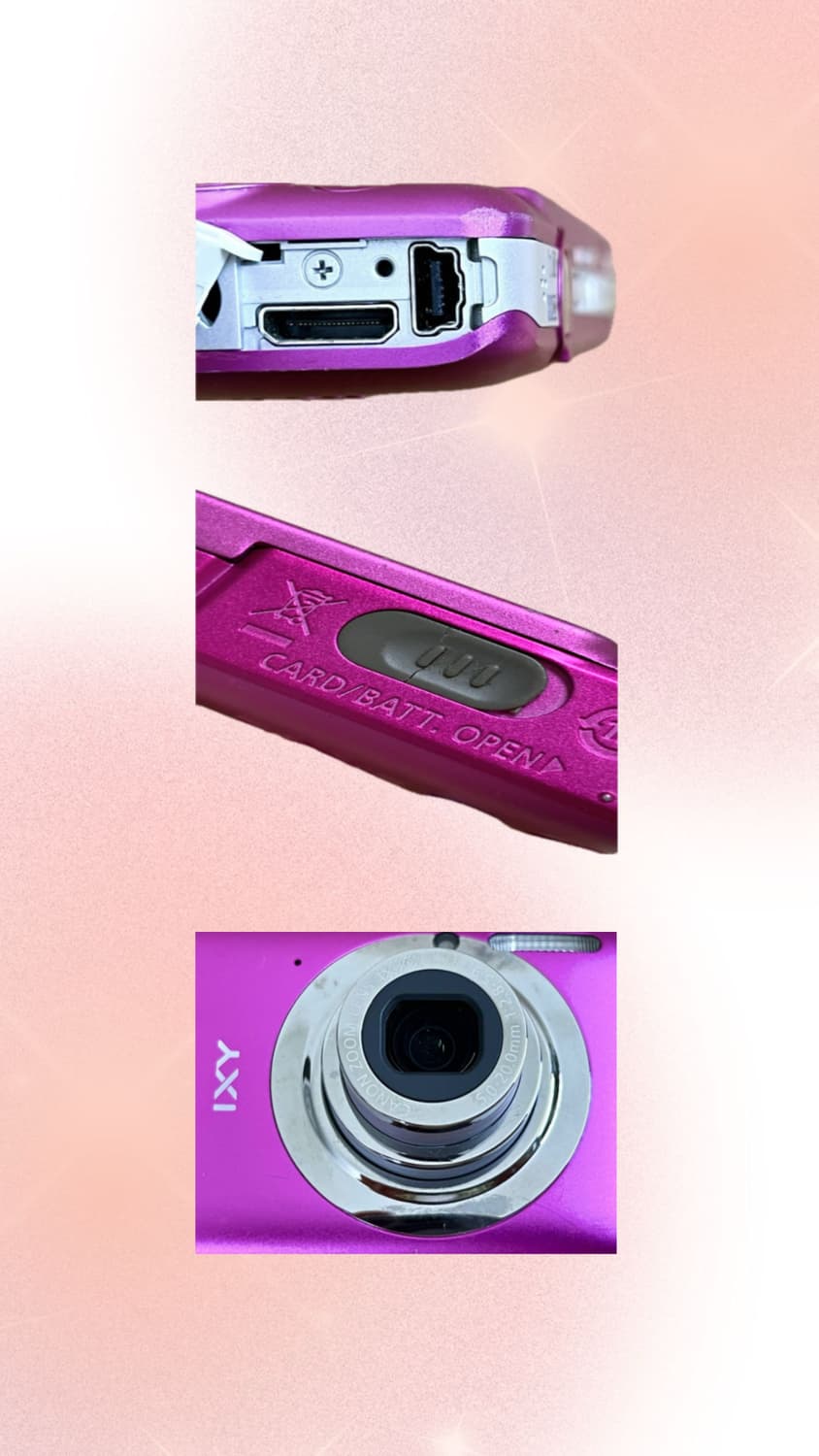 캐논 IXY 210F 퍼플핑크 디지털 카메라[❗️희귀색상❗️] 상품이미지5
