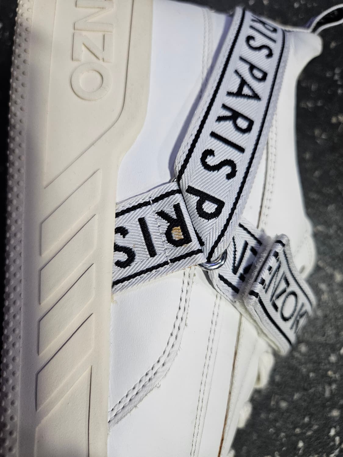 겐조 화이트 스니커즈 43사이즈 (275~280mm) 상품이미지8