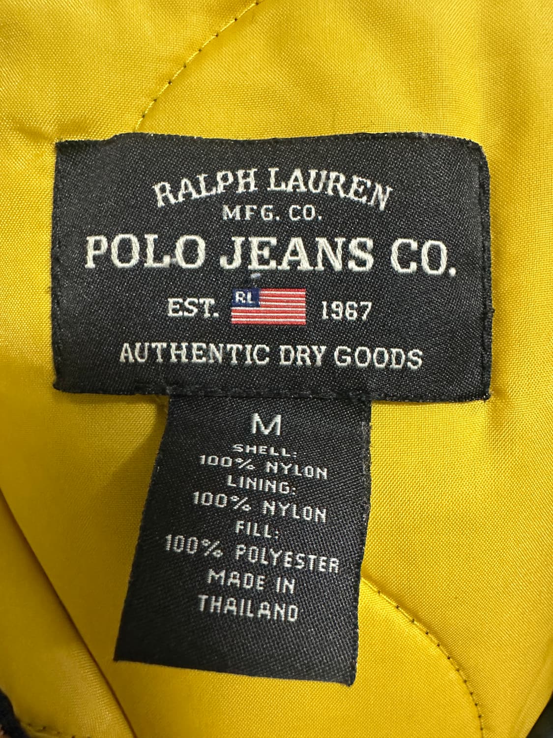 폴로 진스 컴퍼니 퀄팅 후드 봄버 자켓 상품이미지3