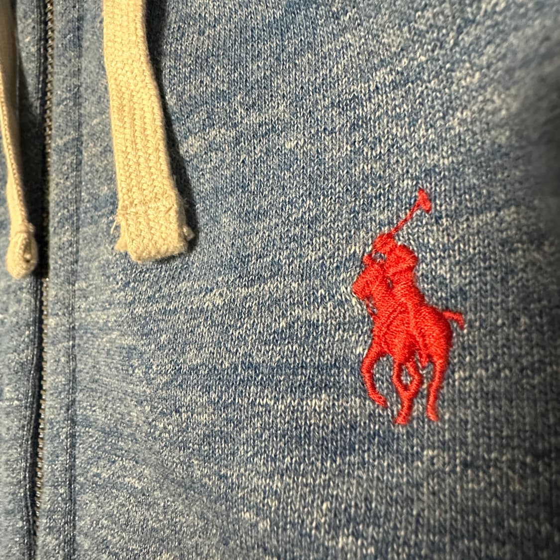 POLO RALPH LAUREN hoodie zipup blue 상품이미지3