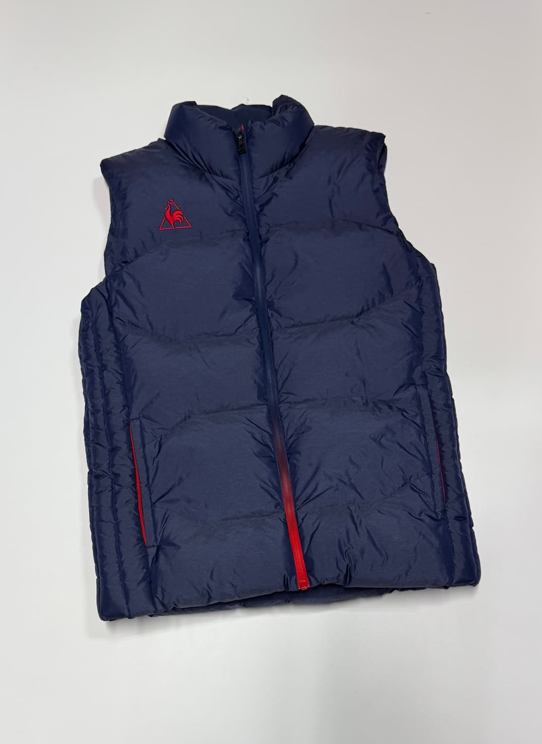 르꼬끄 스포르티브 덕 다운 패딩 조끼 L 네이비 상품이미지1