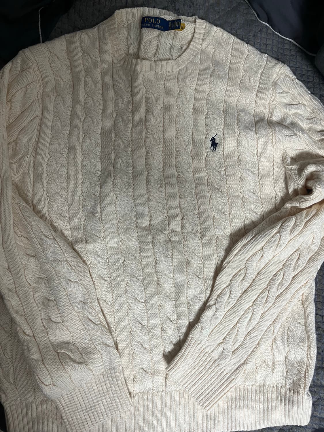 폴로 랄프 로렌 케이블 니트 XL 상품이미지4
