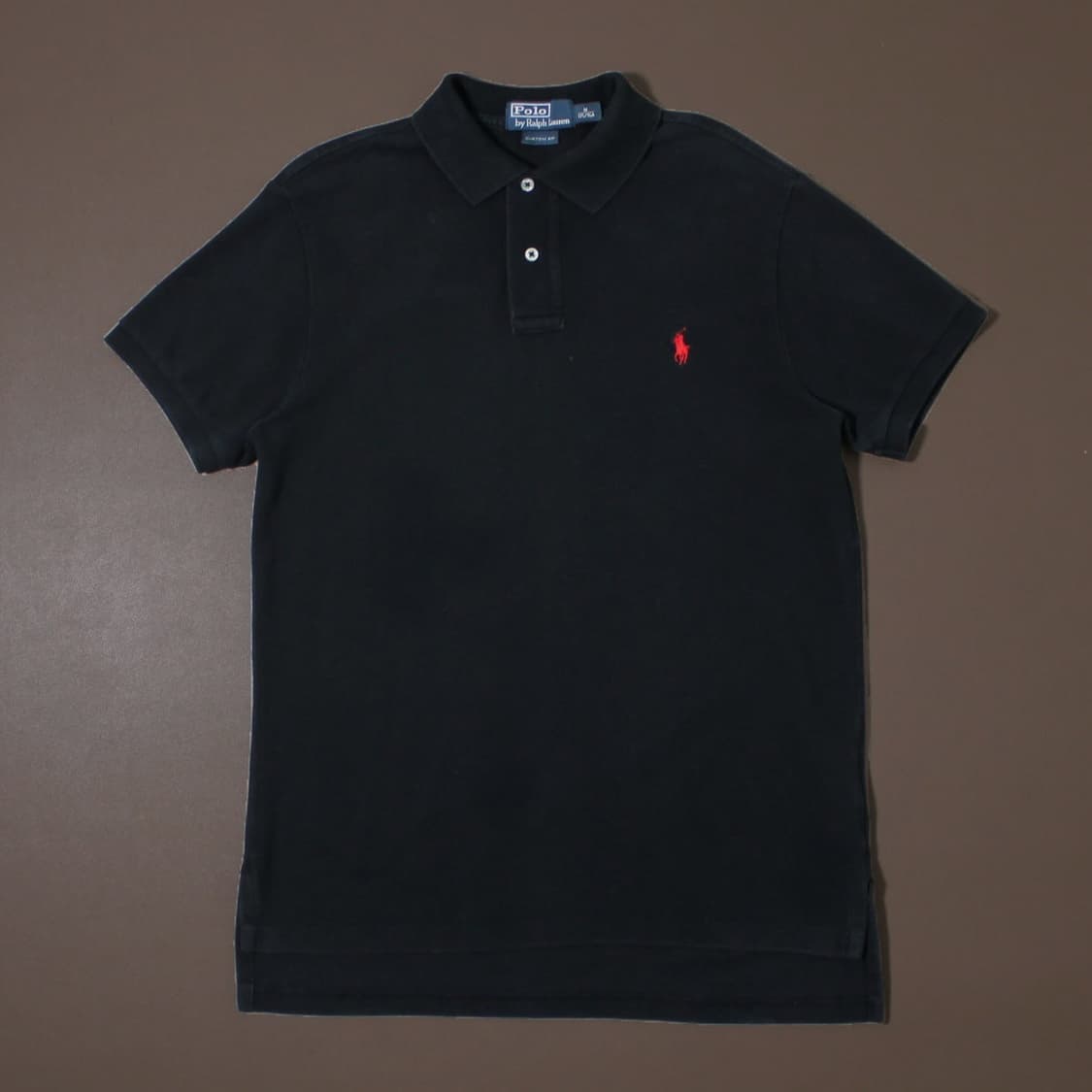 Polo 폴로 랄프로렌 블랙 레드 포니 PK 반팔 상품이미지1