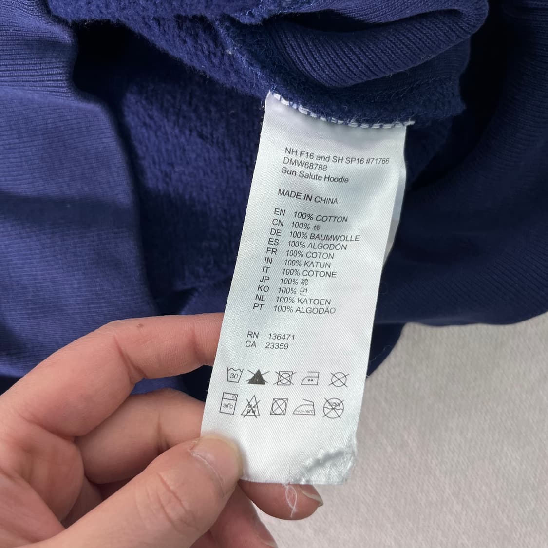 100 데우스 엑스 마키나 자수 후드티 상품이미지6